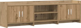 vidaXL Ντουλάπι TV 168 x 33 x 47 εκ. Artisan Δρυς Επεξεργασμένο Ξύλο