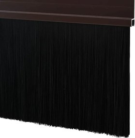 vidaXL Αυτοκόλλητες σφραγίδες πόρτας 2 pcs Καφέ 100 cm