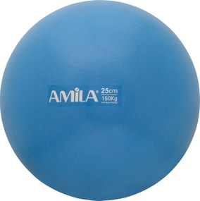 Amila Μπάλα Pilates, 25cm, Μπλε, bulk (48435)