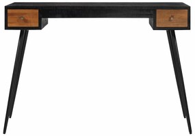 vidaXL Γραφείο 117 x 56,5 x 75 εκ. από Μασίφ Ανακυκλωμένο Teak