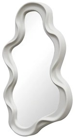 Καθρέπτης Liquid pakoworld pp σε λευκή απόχρωση 26x2.7x39εκ