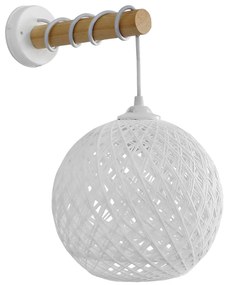 Απλίκα Τοίχου Heronia Silk 31-1156 Rope White