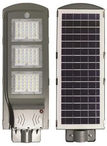 Φωτιστικό Δρόμου Ηλιακό LED SMD 60W 4000K IP65 Γκρι 200-57809 Eurolamp-200-57809-Γκρι 200-57809