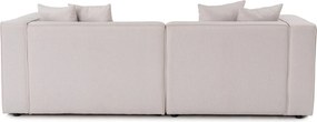 Corner Sofa Mora XL Corner Right (L1-CHLRight) - Ecru Ecru