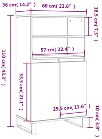 ΝΤΟΥΛΑΠΙ ΚΑΦΕ ΔΡΥΣ 60 X 36 X 110 ΕΚ. ΑΠΟ ΕΠΕΞΕΡΓΑΣΜΕΝΟ ΞΥΛΟ 831499