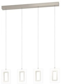 Φωτιστικό Οροφής-Ράγα Led Enaluri 99107 3000K Ivory Eglo Metal, Plastic