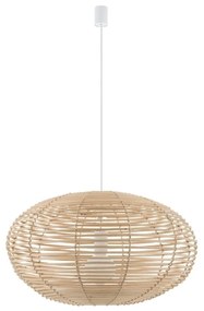 Φωτιστικό Οροφής Rattan M 11154 60x160cm 1xE27 25W Natural Nowodvorski