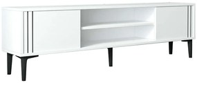 Έπιπλο Τηλεόρασης Snow 382NRC1148 140x29,6x44,6cm White