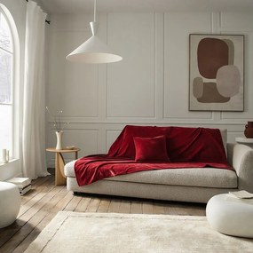 Ριχτάρι Luna 427/02 Red Velvet Gofis Home Τετραθέσιο 180x350cm Πολυέστερ