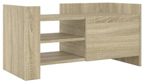vidaXL Έπιπλο Τηλεόρασης Sonoma Δρυς 80x35x40 εκ. Επεξ. Ξύλο