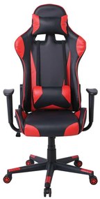 Καρέκλα Γραφείου Gaming BF8050 PU Μαύρο - Κόκκινο 70x67/134x125/135cm
