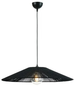 Κρεμαστό Φωτιστικό Οροφής E27 IP20 Σχοινί Arkolight-984-4/70-Μαύρο 984-4/70