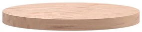 vidaXL Επιφάνεια Τραπεζιού Στρογγυλή Ø50x4 εκ. Μασίφ Ξύλο Οξιάς