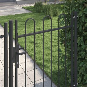 vidaXL Πύλη Φράχτη BOXTEL 103 x 175 cm Χάλυβας με επίστρωση πούδρας