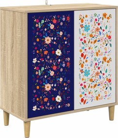 vidaXL Πλαϊνό γραφείο MAINZ Sonoma 69 x 33 x 75 εκ. Επεξεργασμένο Ξύλο