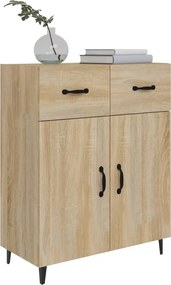 vidaXL Ντουλάπι Sonoma Δρυς 69,5 x 34 x 90 εκ. από Επεξεργασμένο Ξύλο