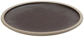 Πιάτο Ρηχό Karma VRA107K6 20,5x20,5x2cm Brown Espiel Porcelain