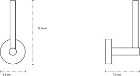 Karag Uno Bianco 140966 - Χαρτοθήκη Κάθετη Ανοιχτή Λευκή