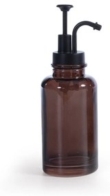 Δοχείο Κρεμοσάπουνου Latte 7x21 Black Nef-Nef Homeware Γυαλί