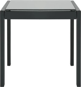 vidaXL Ξαπλώστρες 2 τεμ. από Textilene / Ατσάλι με Τραπέζι