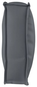 vidaXL Μαξιλάρι Παλέτας για πλάτη Ανθρακί 120x40x12 εκ. Ύφασμα Oxford