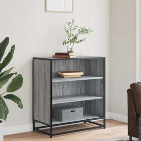 vidaXL Sideboard Grey Sonoma Κατασκευασμένο ξύλο και μέταλλο