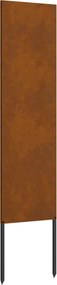 vidaXL Οθόνη Ιδιωτικότητας Κήπου Σκ rusty 32 χ 140 εκ