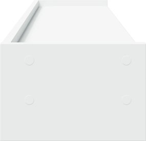 vidaXL Βάση Οθονών Λευκή 100x24x16 εκ. από Επεξ. Ξύλο