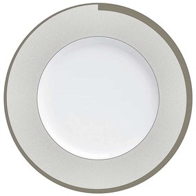 Σερβίτσιο Πιάτα Φαγητού Carmen (Σετ 72Τμχ) 43.7886.30 Beige-White Cryspo Trio 72 τμχ Πορσελάνη