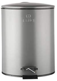 ESTIA ΧΑΡΤΟΔΟΧΕΙΟ ΜΠΑΝΙΟΥ CLASSIC SOFT CLOSE 5lt ΜΑΤ ΓΚΡΙ