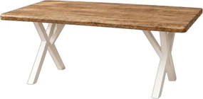 Stewehome Τραπέζι από MDF 80x140 Καρυδί 80x140 cm