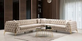 Σετ γωνιακού καναπέ fantom 250x90x80 cm