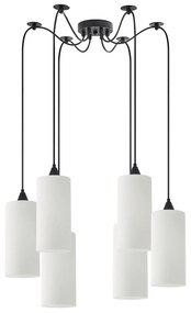 SE21-BL-4-BL6-GL3 ADEPT TUBE  Pendant White Glass+