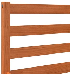 vidaXL Σκελετός Κρεβ. Χωρίς Στρώμα Καφέ Κεριού 180x200 εκ Μασίφ Πεύκο