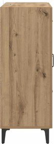 vidaXL Πλαϊνό γραφείο Artisan Oak 69,5 x 34 x 90 εκ.