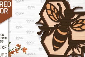 Intra απο ξύλο plywood 3mm-4mm πάχος Διακόσμηση τοίχου με στρώματα μέλισσας Δίασταση 30x20 cm INTRAFABR-100380344