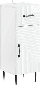 vidaXL Σετ ντουλαπιών μπάνιου 3 τεμαχίων HAARLEM Επεξεργασμένο Ξύλο