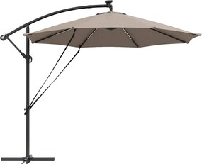 vidaXL Ομπρέλα ηλίου 294 x 294 x 248 cm Πολυεστέρας και Αλουμίνιο