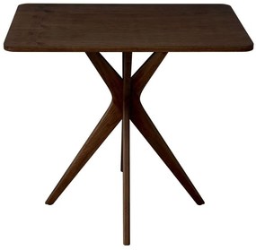 Τραπέζι Jubi JUBITREWAL 80x55x75cm Walnut Mdf, Wood