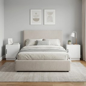 vidaXL Κομοδίνο 2 τμχ. Λευκό 43 x 34,5 x 47 εκ. Επεξεργασμένο Ξύλο