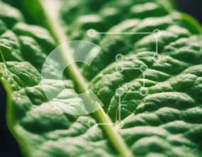 Intra Συλλεκτικό Ξύλινο Παζλ Plywood 4mm - Κοντινή εικόνα των φρεσκοκομμένων πράσινων φύλλων Σε Ξύλινο Κουτί - Διαστάσεις: 10x10 cm – 25 κομμάτια