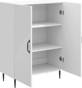 vidaXL Πλαϊνό γραφείο Λευκό 66 x 34,5 x 89,5 εκ Επεξεργασμένο Ξύλο