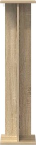 vidaXL Βάση φυτών 2 τεμ. Sonoma Δρυς 25 x 25,5 x 100,5 εκ.