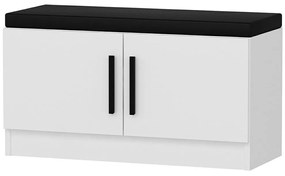Παπουτσοθήκη Noah 506MNR3261 90x35x50cm White-Black