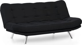 3-Seat Sofa-Bed Misa Sofabed - Black Black
