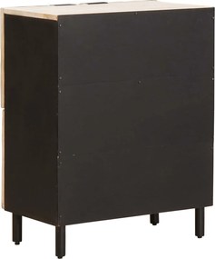 vidaXL Πλαϊνό γραφείο Λευκό Φινίρισμα Καθαρισμού 60 x 33 x 75 cm