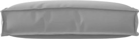 vidaXL Μαξιλάρι Γκρι 60 x 40 x 12 cm Ύφασμα Όξφορντ