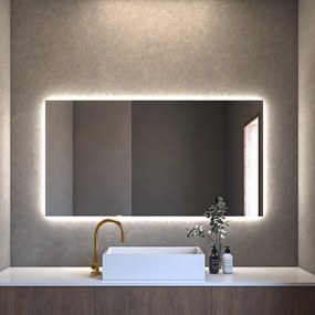 Square 120x70 - Καθρέπτης μπάνιου Led - Χωρίς On/Off