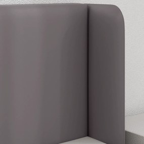 vidaXL Αυτιά Κεφαλής 2 pcs Γκρι 40 x 16 x 5 εκ. Τεχνητό δέρμα