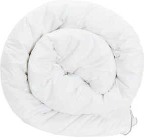vidaXL Κουβέρτα ολόκληρου του χρόνου Λευκό 200 x 220 cm Ίνες μπαμπού